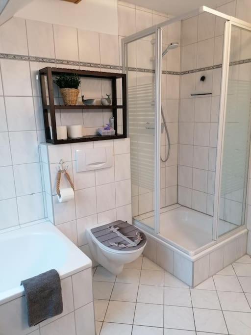 Ferienwohnung Fernblick Osdorf Exteriör bild