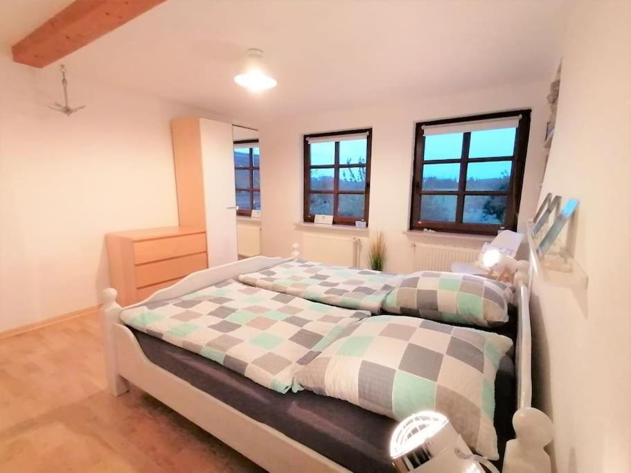 Ferienwohnung Fernblick Osdorf Exteriör bild