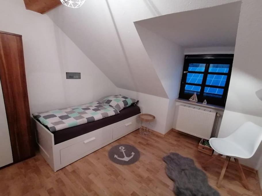 Ferienwohnung Fernblick Osdorf Exteriör bild