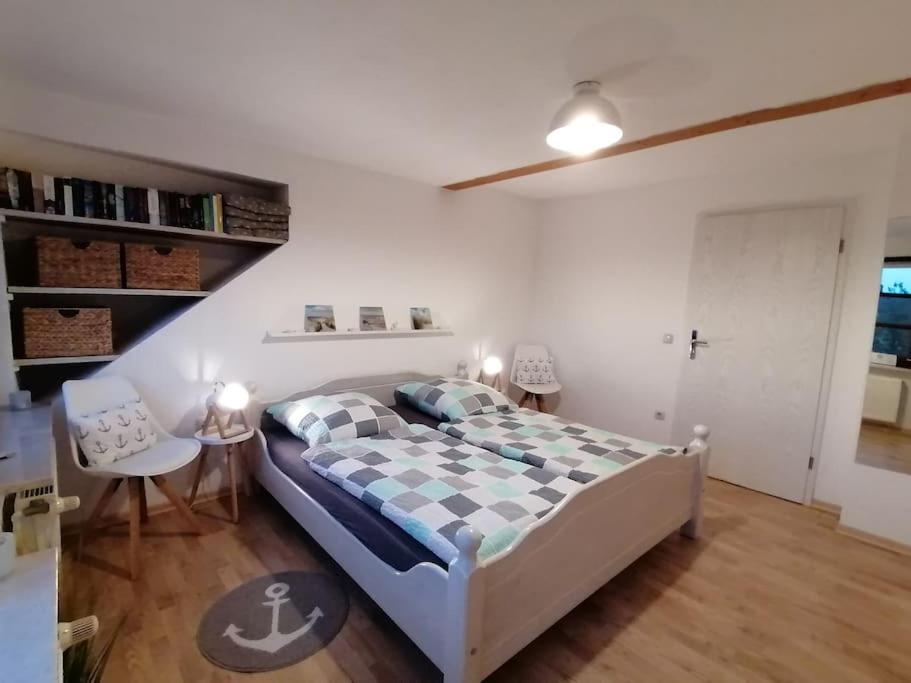 Ferienwohnung Fernblick Osdorf Exteriör bild