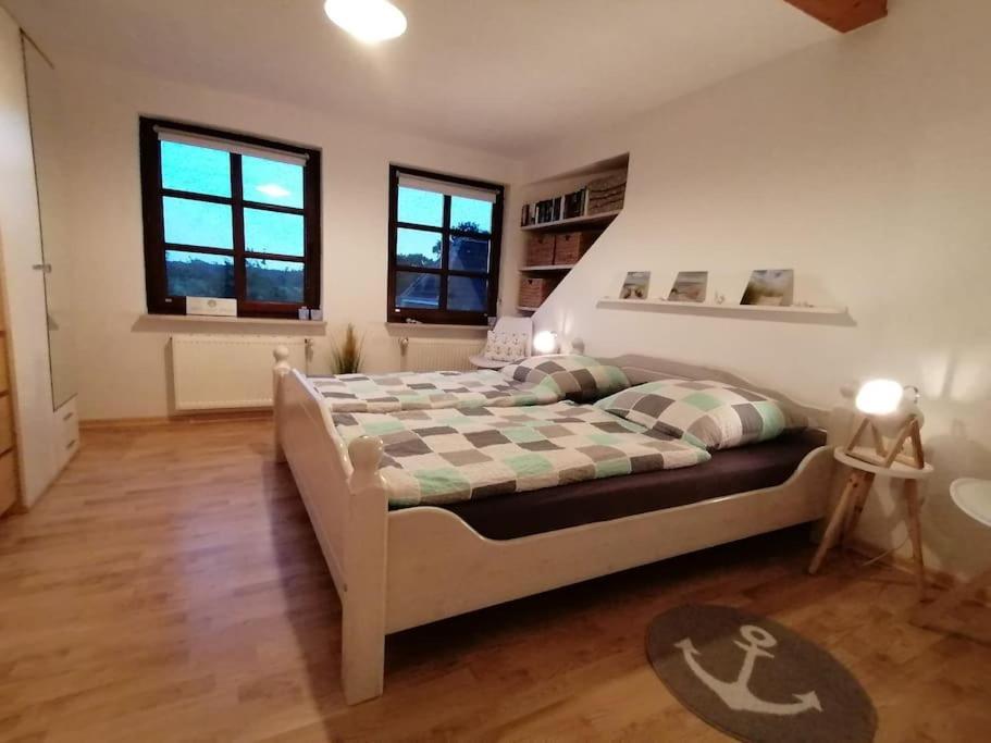 Ferienwohnung Fernblick Osdorf Exteriör bild