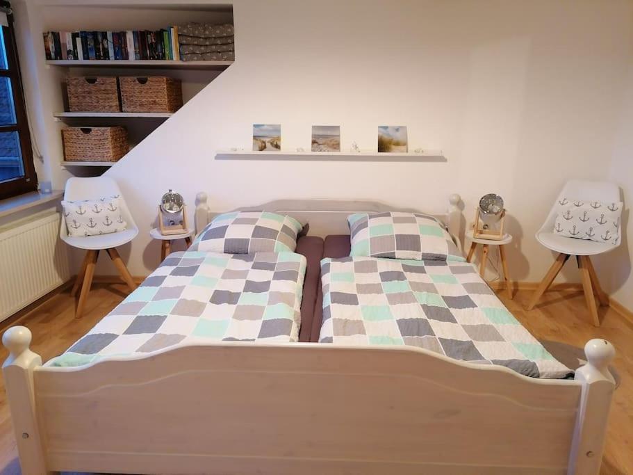 Ferienwohnung Fernblick Osdorf Exteriör bild